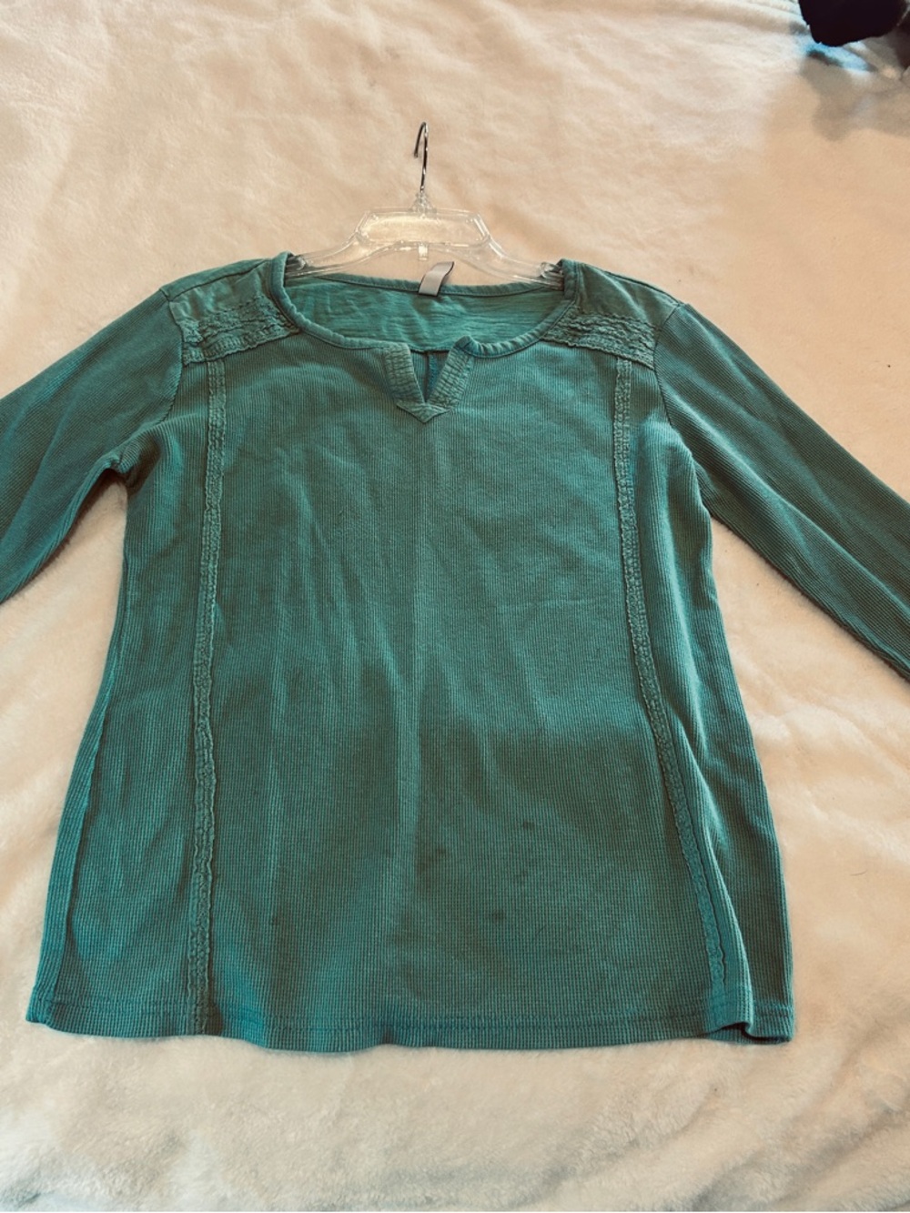 Great Northwest Clothing Company Teal Knit Top